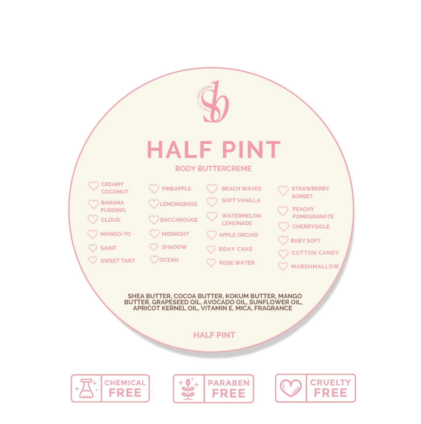 Create your own half pint