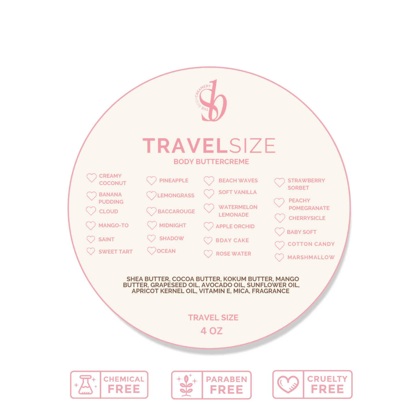 Create your own Travel Size